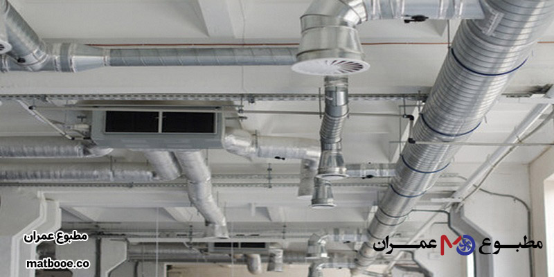 کانال انواع داکت اسپلیت سقفی