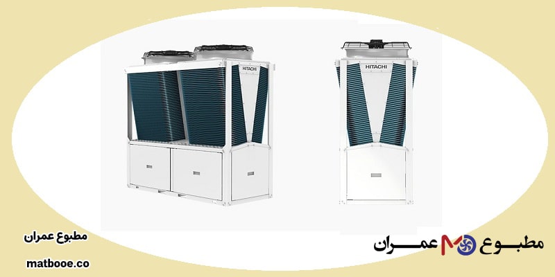 چیلر اسکرال هوا خنک اینورتر هیتاچی ژاپن
