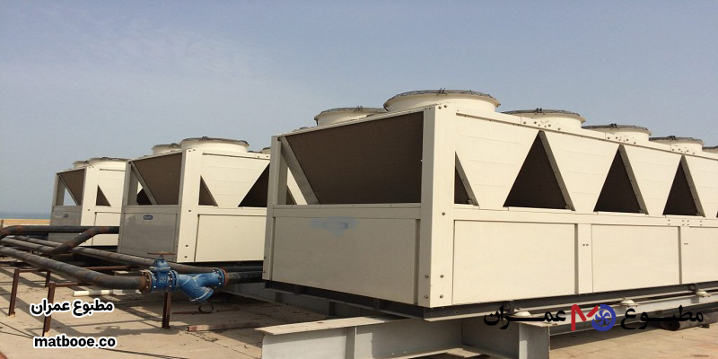 نحوه آماده سازی زیرساخت ها برای نصب چیلر هوا خنک